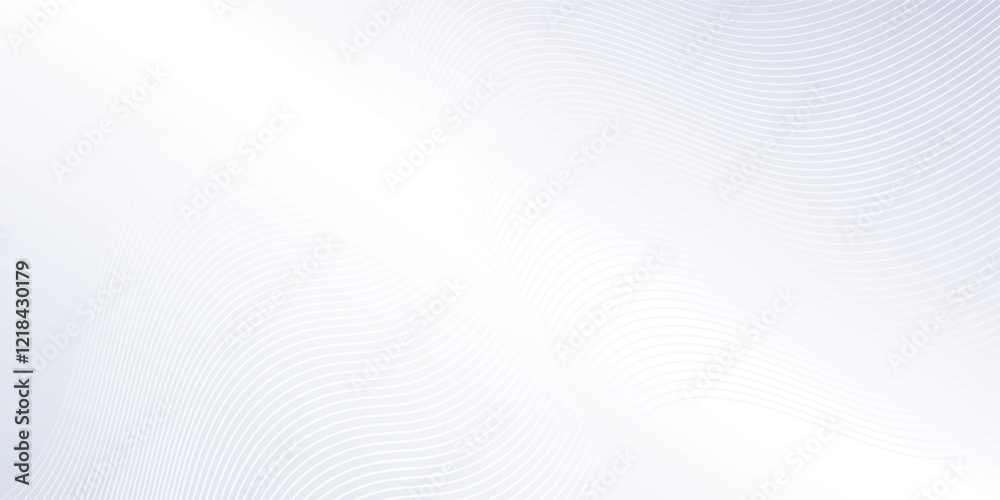 Naklejka premium Modern abstract background with flowing lines simple