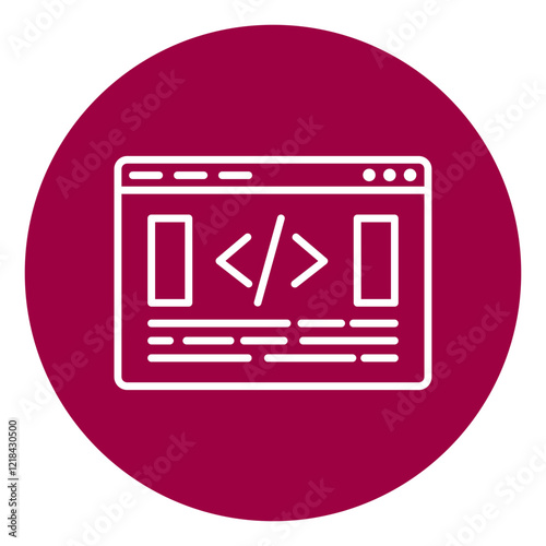 Website Coding Icon