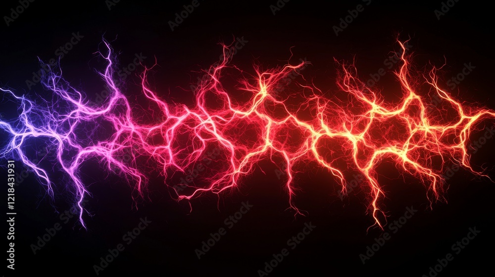 Digital Interpretation of Teamwork with Electric Energy and Vibrant Colors in Action Digital Interpretation of Teamwork with Electric Energy and Vibrant Colors in Action