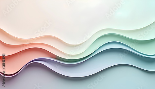 abstract Colours  wave background