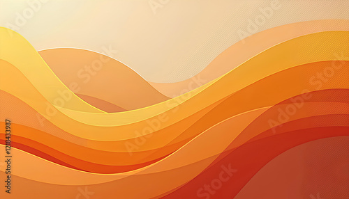 abstract background with waves