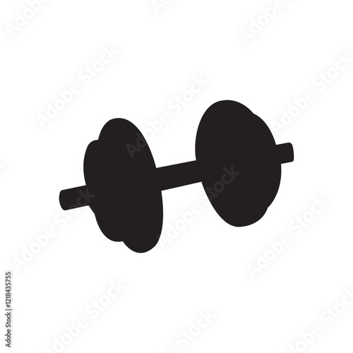 dumbbell silhouette