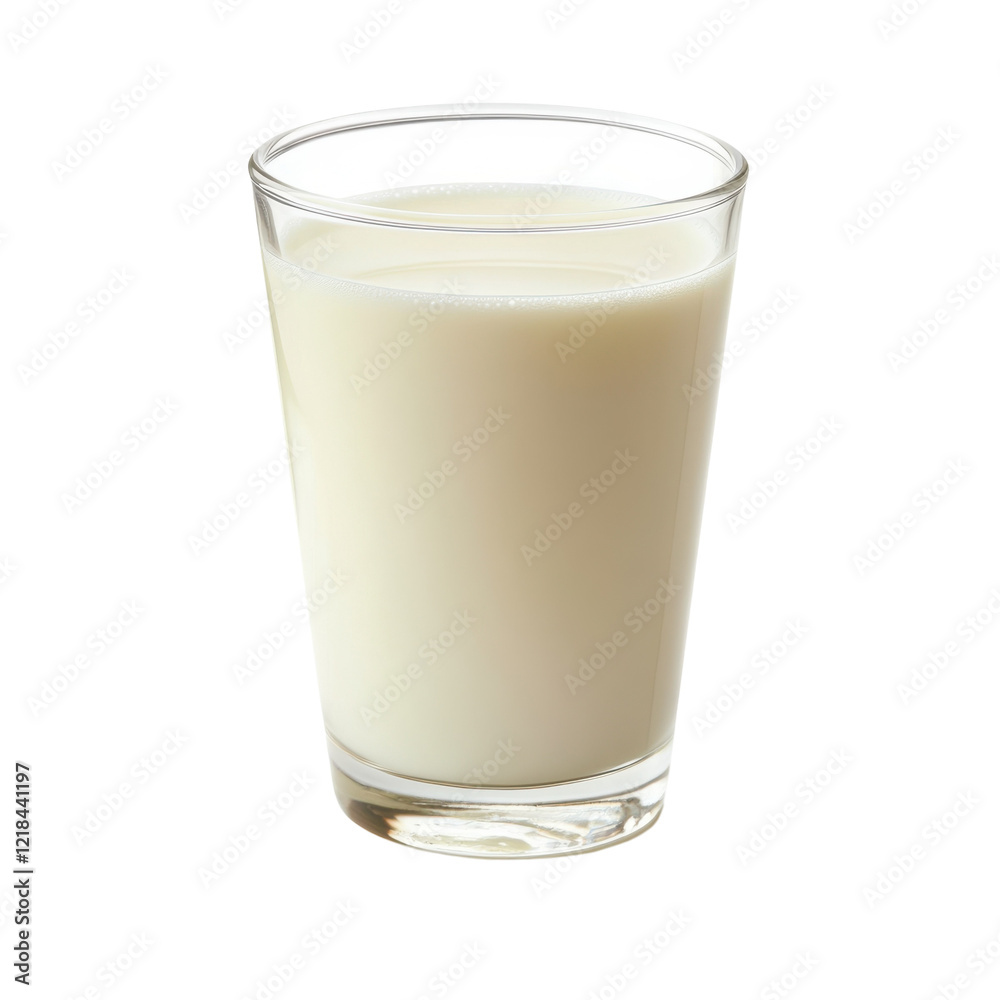Fresh Milk Glass White Background on transparent background. Fresh Milk Glass White Background on transparent background.