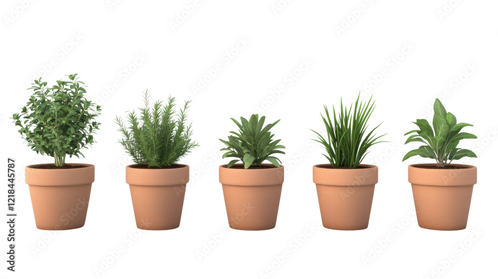 Flower in pot on transparent background Flower in pot on transparent background