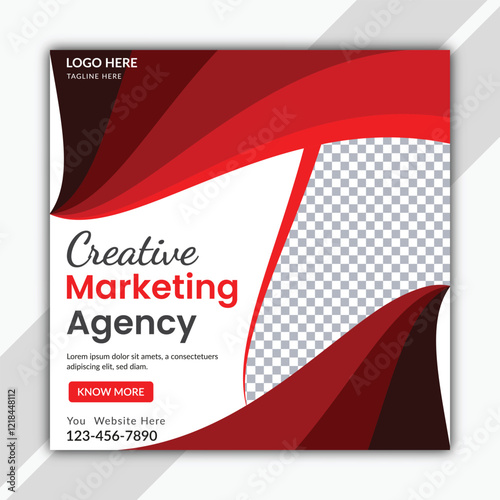 social media advertising and marketing social media post