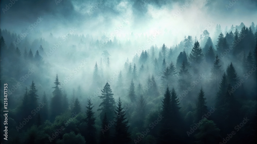 Dark transparent gradient background with subtle texture of foggy forest, atmosphere, nature, atmosphere, nature, scenery Dark transparent gradient background with subtle texture of foggy forest, atmosphere, nature, atmosphere, nature, scenery