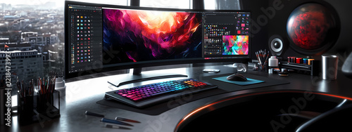 Digital Artist’s Dream Desk