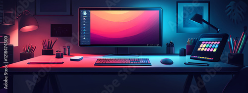 Digital Artist’s Dream Desk