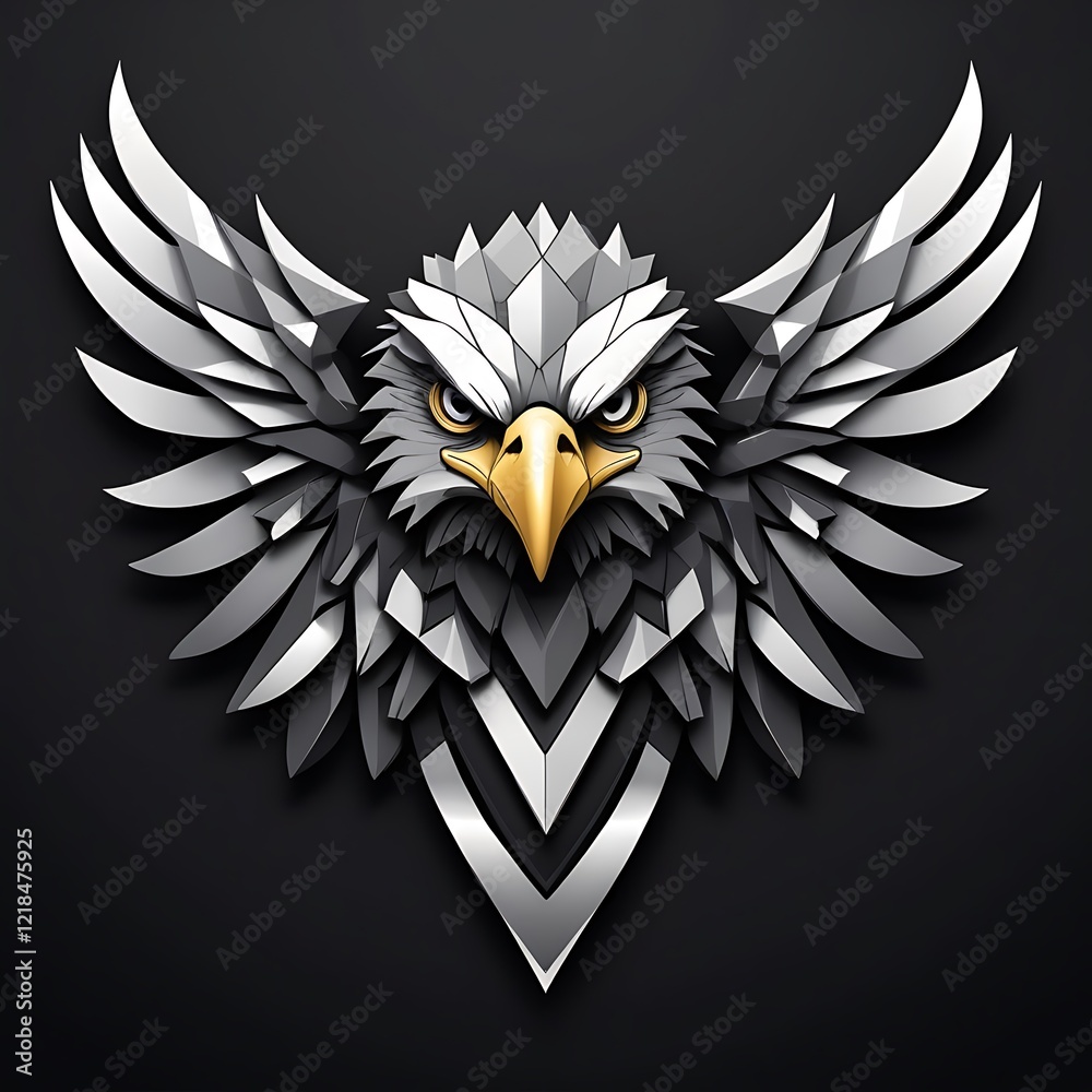 Fototapeta premium logo elang vektor