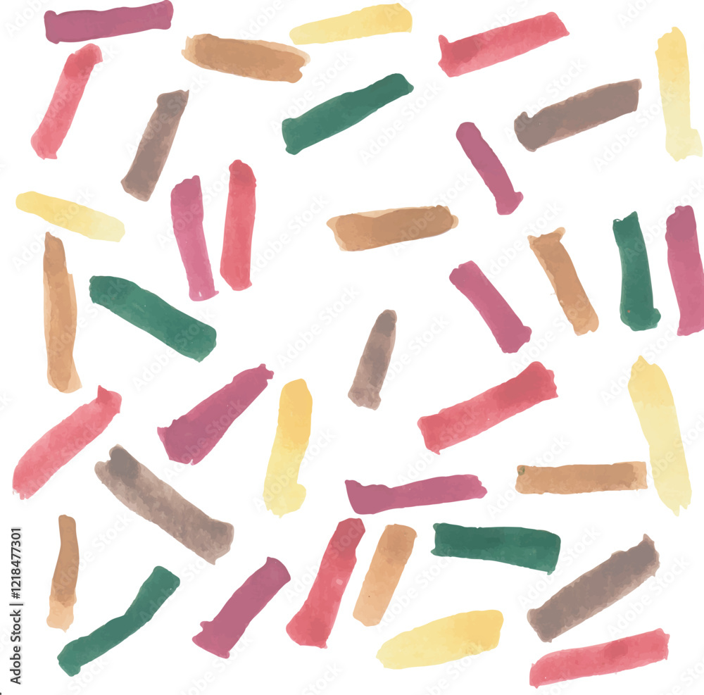 Pastel confetti hand drawn watercolor abstract Pastel confetti hand drawn watercolor abstract
