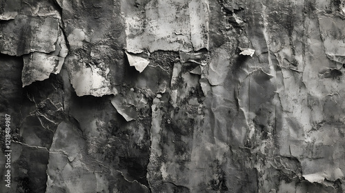 paper background with visible folds and a distressed texture in grayscale 