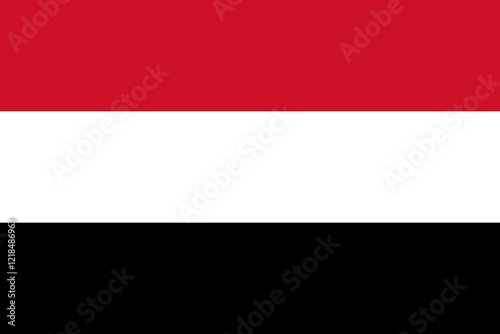 Free Download High detailed flag of Yemen. National Yemen flag. Asia. 3D illustration. - GFXLoad