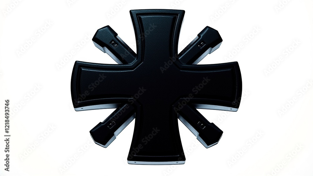 Malta Cross Symbol - Striking Visual Malta Cross Symbol - Striking Visual