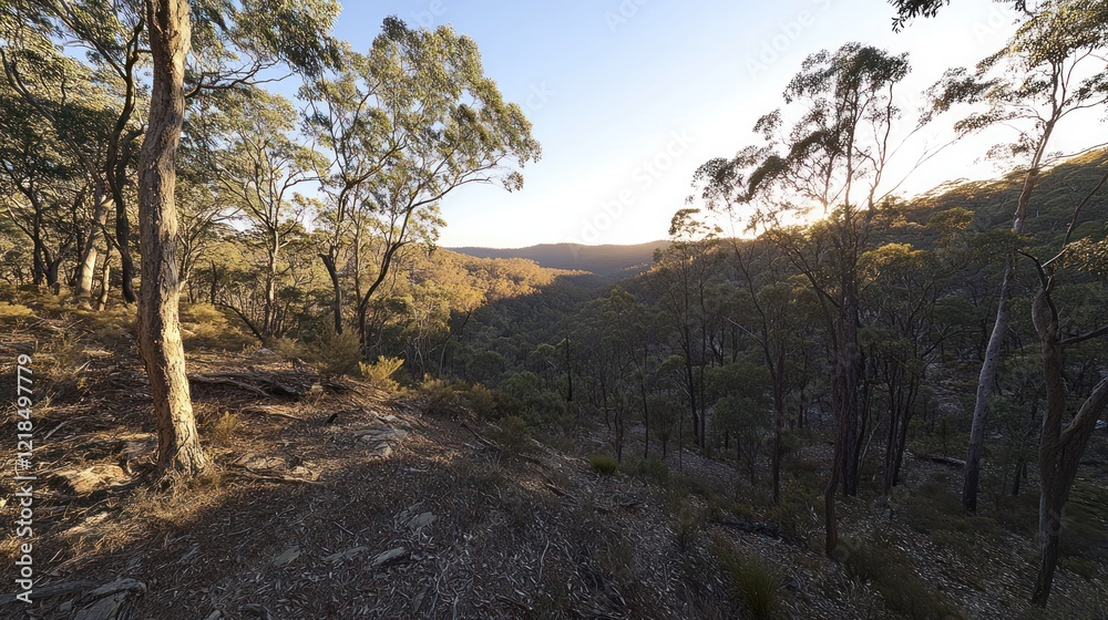 Sunrise Valley Hike Scenic Landscape Australia Sunrise Valley Hike Scenic Landscape Australia