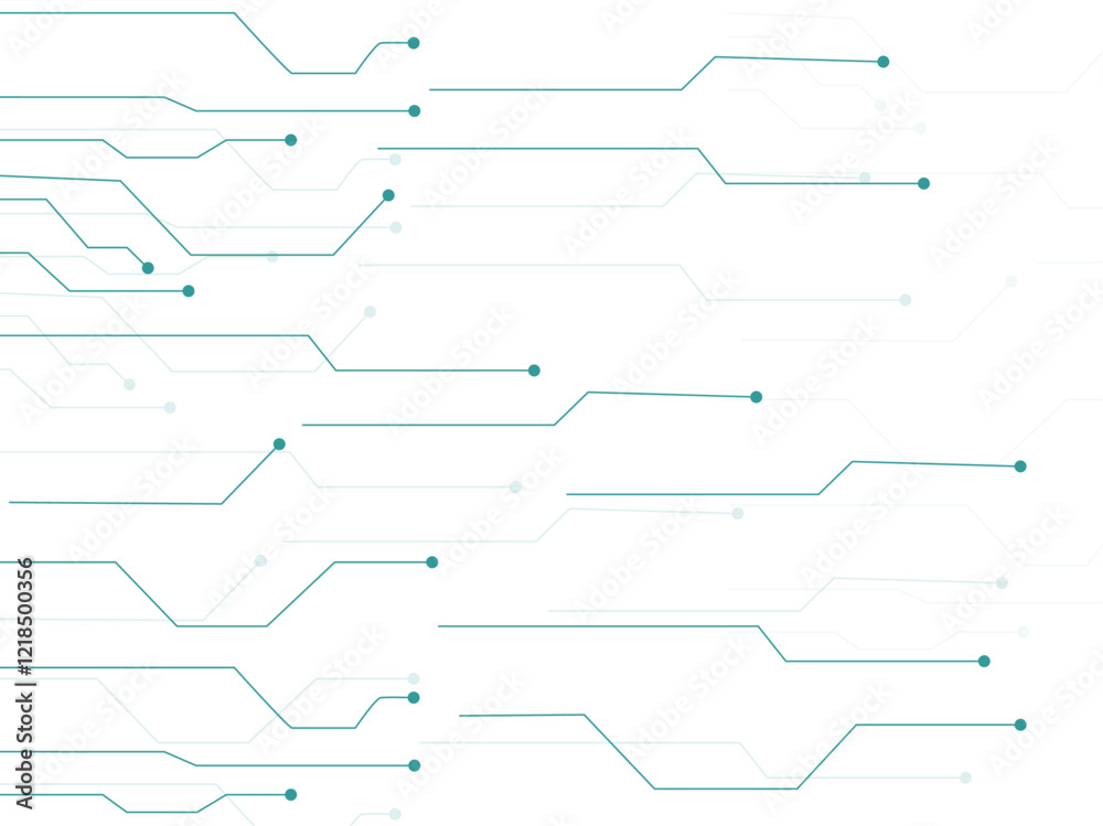 Naklejka premium artificial intelligence abstract background, technology connection network artificial intelligence background
