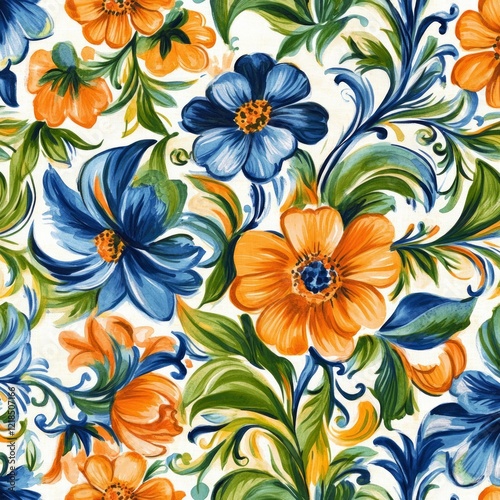 Wallpaper Mural Antique Vintage Mediterranean Arabesque Ornaments, Print Design  Torontodigital.ca