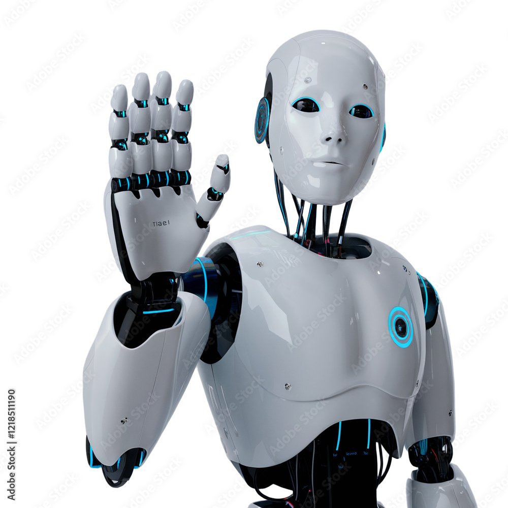 3d render of a robot isolated on transparent background 3d render of a robot isolated on transparent background