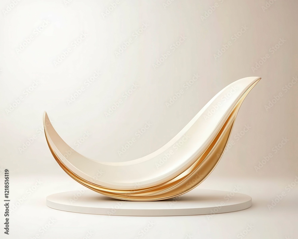 Elegant Curved Lounge Chair Design Modern Interior Furniture Contemporary Minimalist Aesthetic Elegant Curved Lounge Chair Design Modern Interior Furniture Contemporary Minimalist Aesthetic