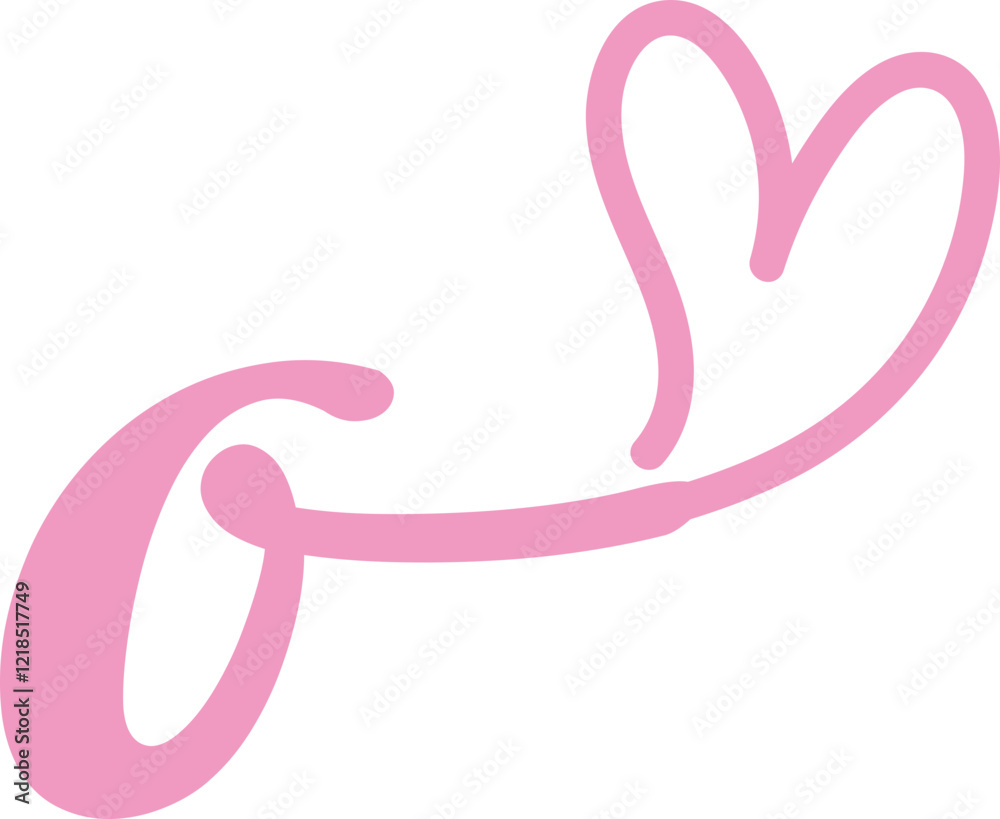 Letter O Heart Logo Design , O Heart Logo Letter O Heart Logo Design , O Heart Logo