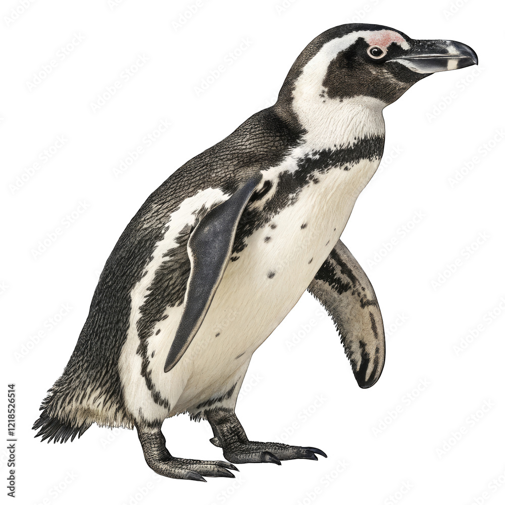 Fototapeta premium penguin isolated on white