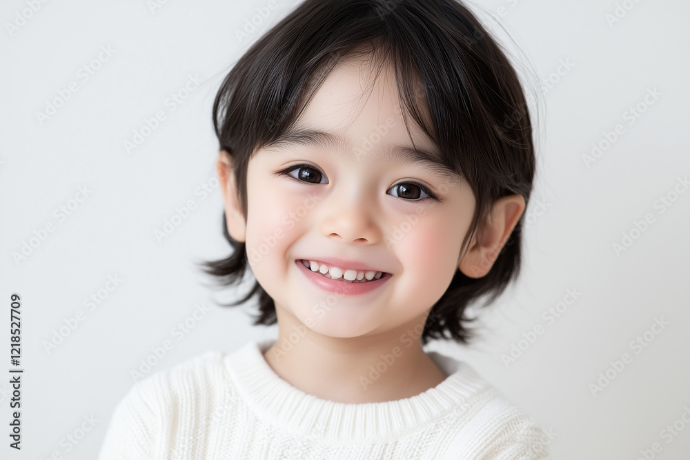 portrait of a smiling boy isolated on white background portrait of a smiling boy isolated on white background