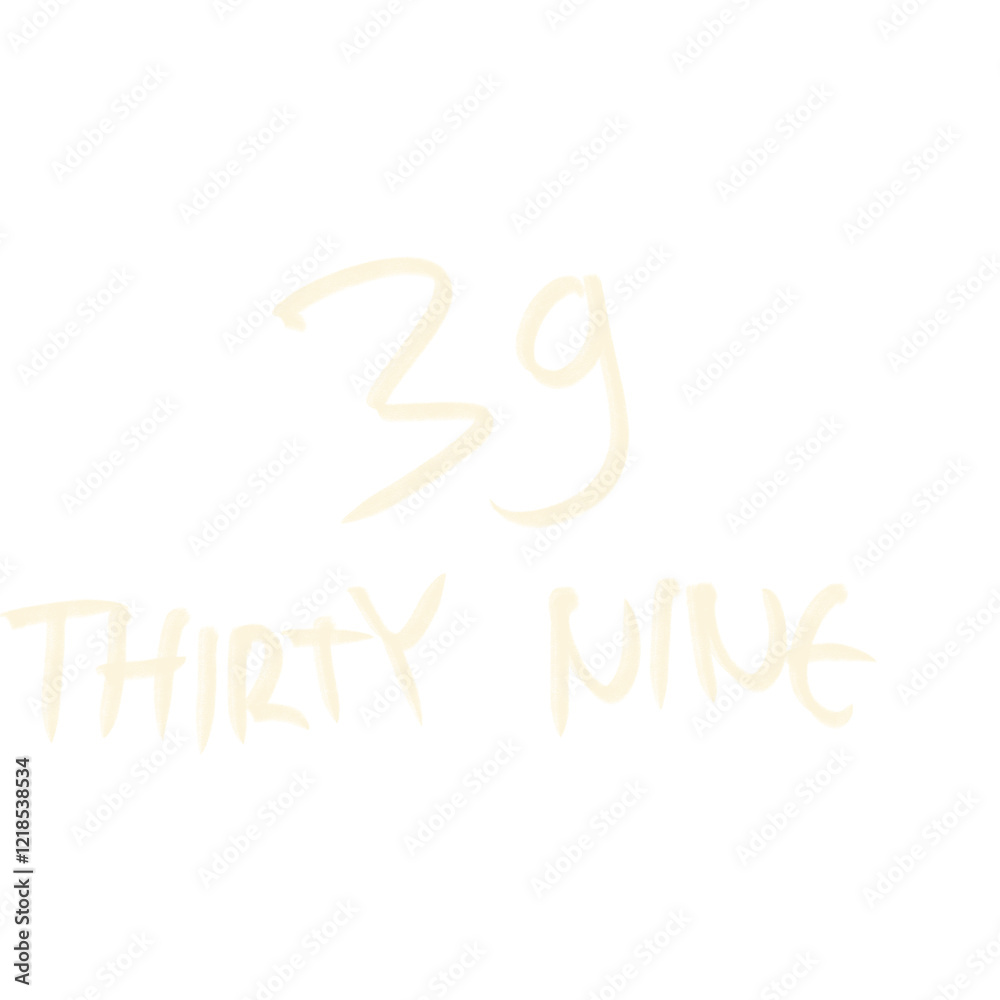 Fototapeta premium Hand drawn and hand lettering