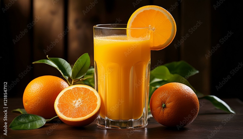 orange juice, AI generated orange juice, AI generated