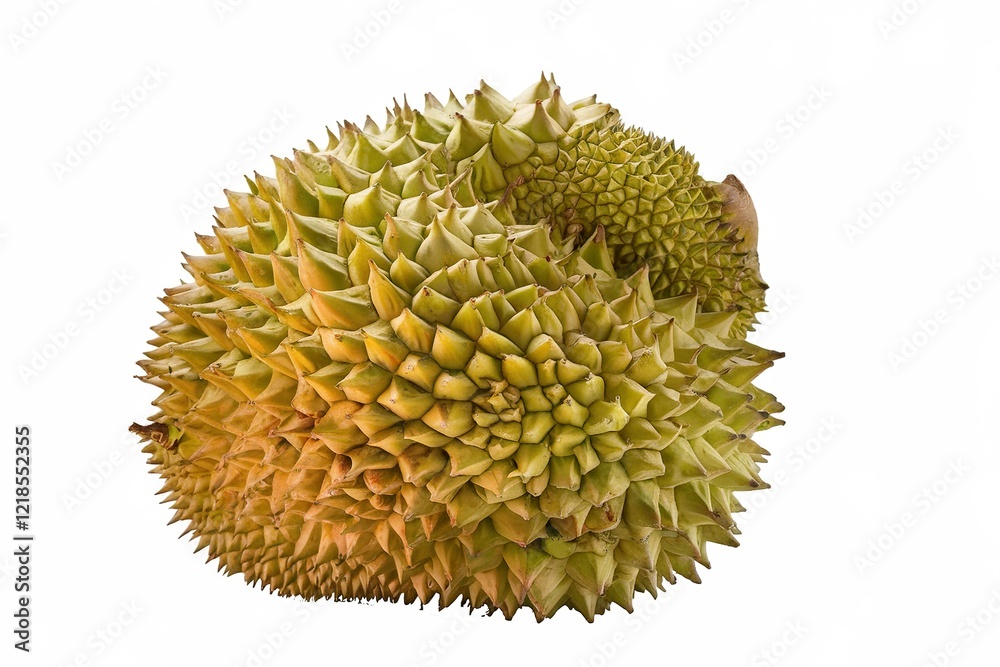 Durian isolated on white background