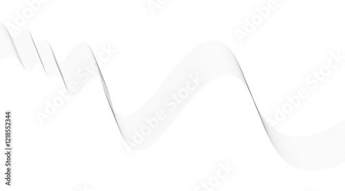 Abstract Waving Line Technology Background, Abstract colorful wave element for design. Digital frequency track equalizer. Stylized line art background. Vector illustration. Wave with lines created.