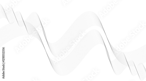 Abstract Waving Line Technology Background, Abstract colorful wave element for design. Digital frequency track equalizer. Stylized line art background. Vector illustration. Wave with lines created.
