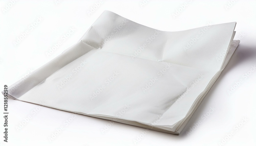 Folded sheets of white paper, isolated on white background
Folded sheets of white paper, isolated on white background