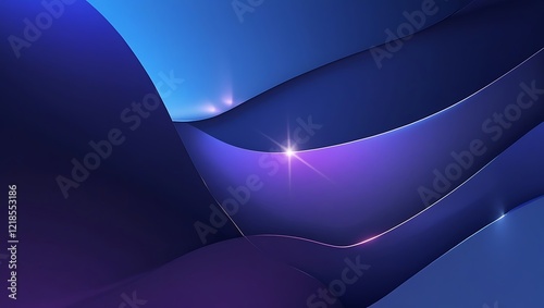 Abstract blue background with lines
