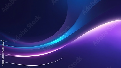 Abstract blue background with lines