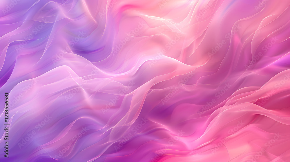 Obraz premium A mesmerizing pink and purple colorful gradient abstract background, generative ai