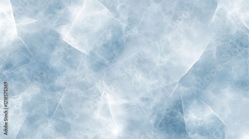 Abstract Blue Ice Texture Background Image