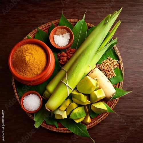 Happy Ugadi, Ugadi Celebrations, Ugadi Festivities, Ugadi Greetings—icon images, photos vectors photo