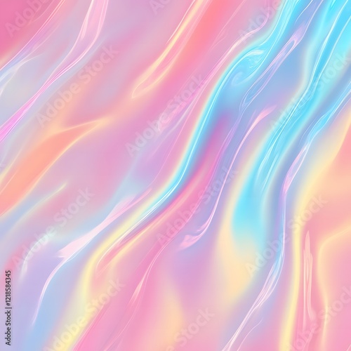 Wallpaper Mural holographic gradient background holographic flare Torontodigital.ca