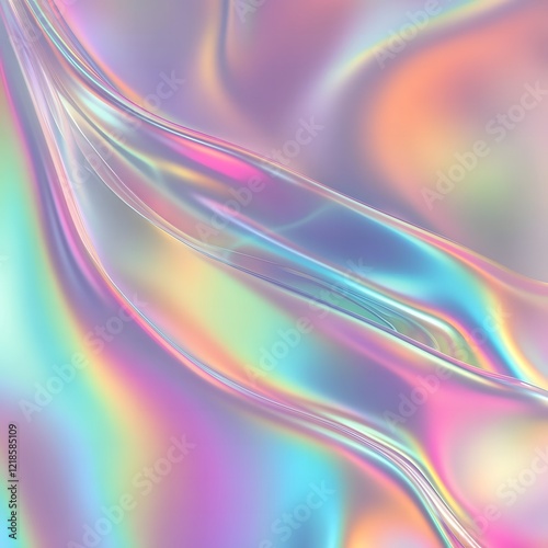 Wallpaper Mural holographic gradient background holographic flare Torontodigital.ca