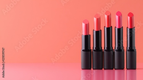 Colorful lipsticks arranged neatly showcase diverse shades again