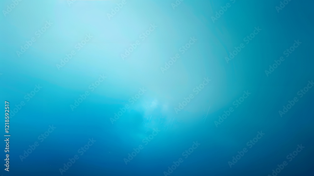 Obraz premium A serene abstract blue gradient background, generative ai