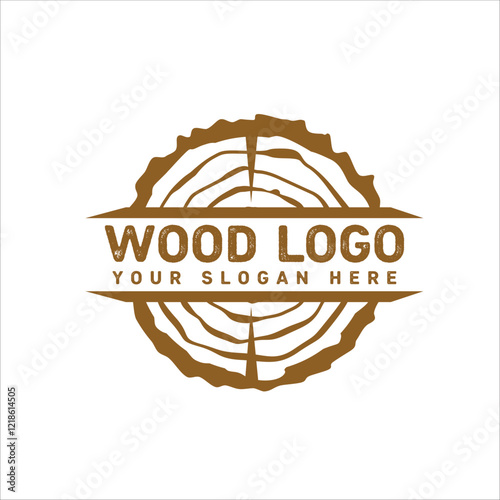 Wood logo, tree felling, suitable for a logo, just change the name, logo tree, wood