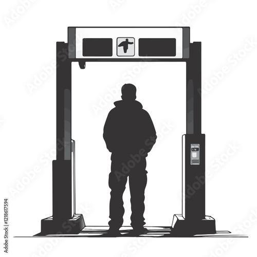 silhouette of a person