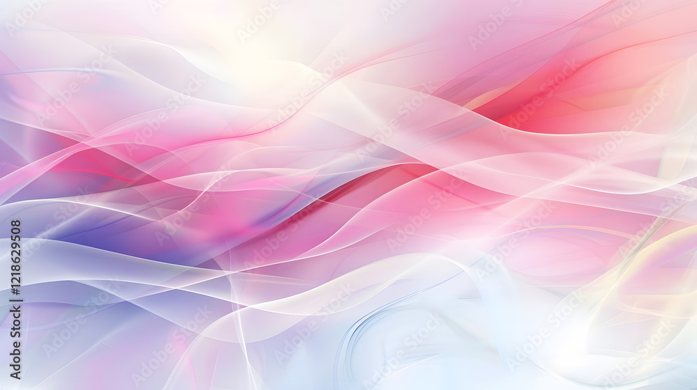 A soft abstract background in pastel colors, generative ai