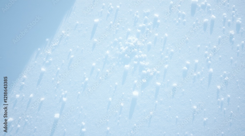 Obraz premium Snowy Surface Texture