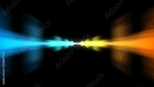 Music equalizer, hologram audio spectrum, 4k illustration, not AI generated