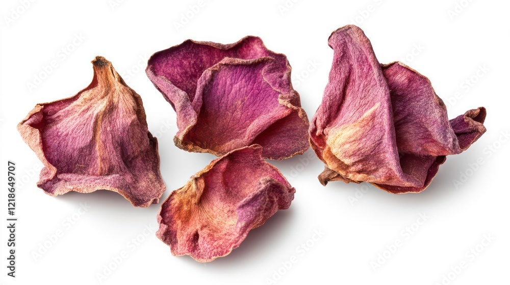 dried Rose, isolated on white background, clipping path, full depth of field dried Rose, isolated on white background, clipping path, full depth of field