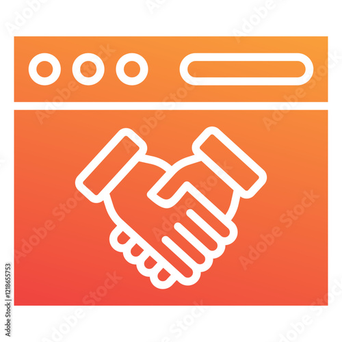 Partnership Handshake Icon