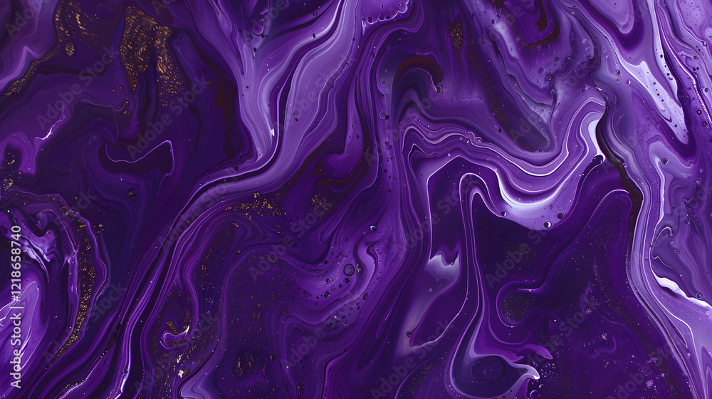 Abstract purple paint background with marble pattern, generative ai Abstract purple paint background with marble pattern, generative ai