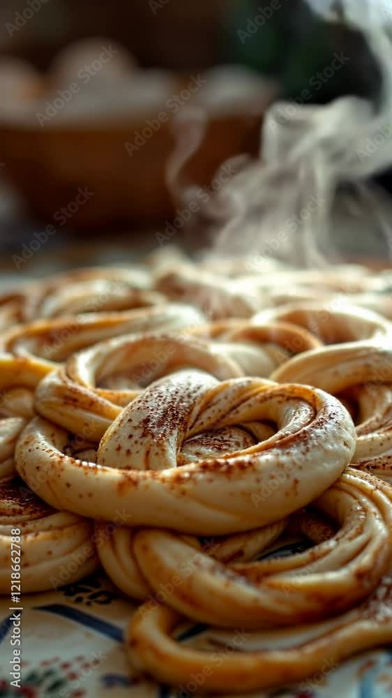 Steaming Hot Portuguese Easter Bread (Folar da Páscoa): A Traditional Treat