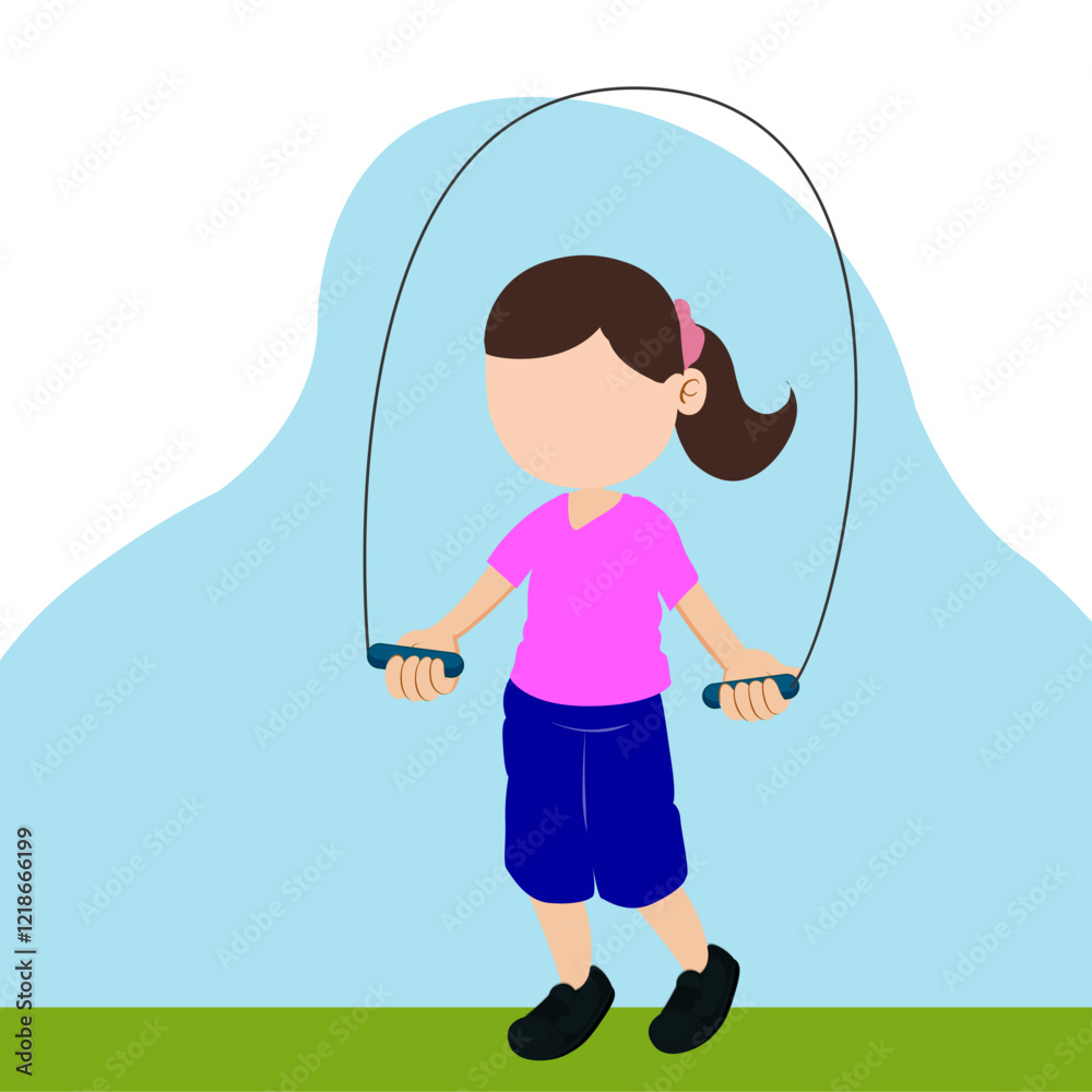 Obraz premium Skipping